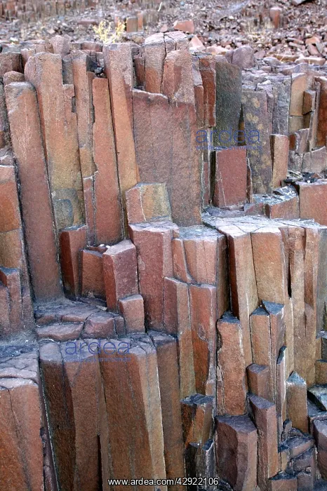 : Namibia - Organ Pipe Rock Formation, columnar structure : Namibia - Organ Pipe Rock Formation, columnar structure