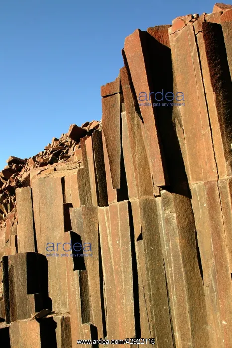: Namibia - Organ Pipe Rock Formation, columnar structure : Namibia - Organ Pipe Rock Formation, columnar structure