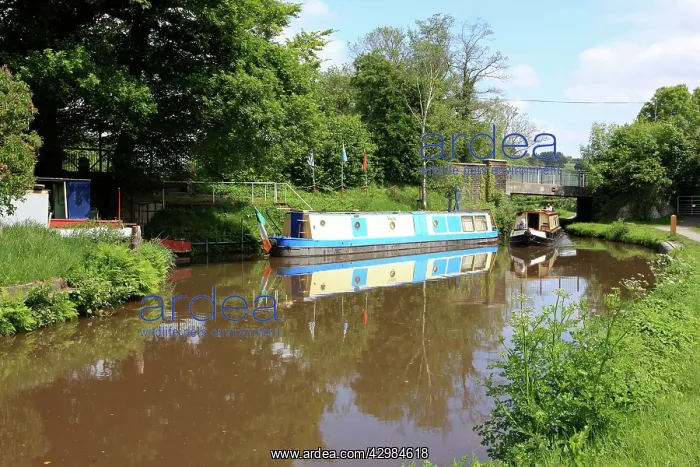 : Narrow Boat - Monmouth and Brecon Canal : Narrow Boat - Monmouth and Brecon Canal