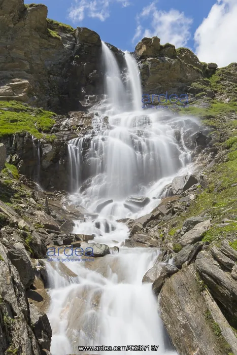 : Nassfeld waterfall at Hohe Tauern National Park : Nassfeld waterfall at Hohe Tauern National Park