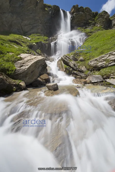 : Nassfeld waterfall at Hohe Tauern National Park : Nassfeld waterfall at Hohe Tauern National Park
