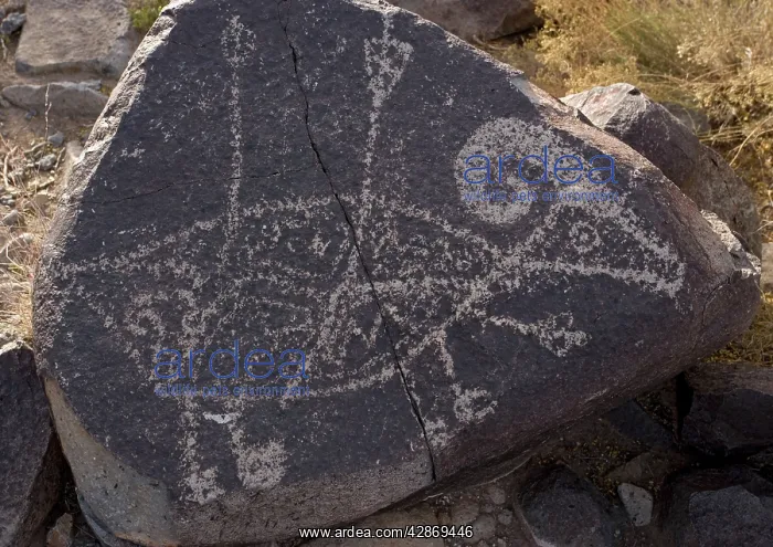 : Native American Petroglyphs - Bighorn / Big-Horn : Native American Petroglyphs - Bighorn / Big-Horn