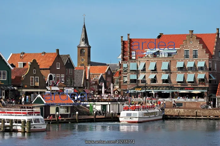 : Netherlands, Edam-Volendam, View of the