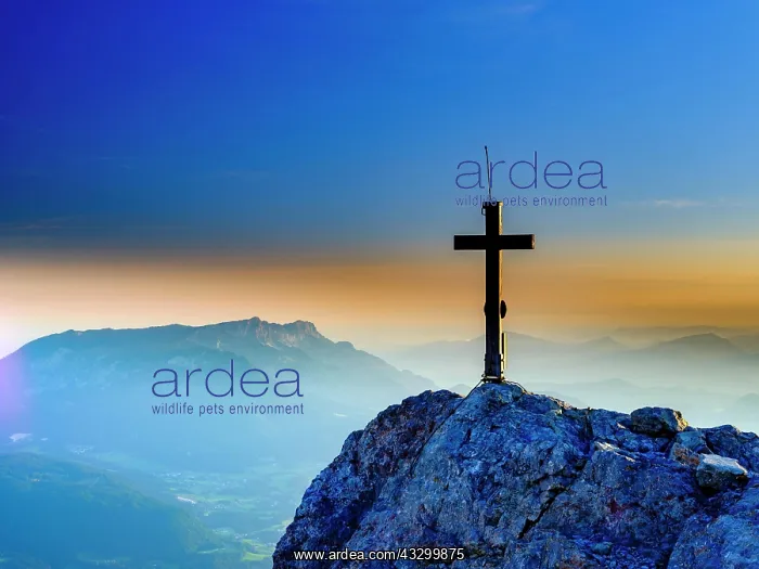 : New summit cross of the Kleiner Watzmann in the : New summit cross of the Kleiner Watzmann in the