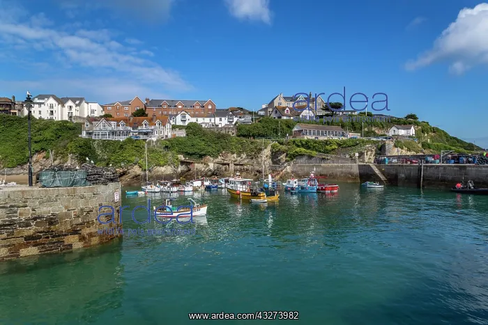 : Newquay Harbour - Cornwall - UK : Newquay Harbour - Cornwall - UK