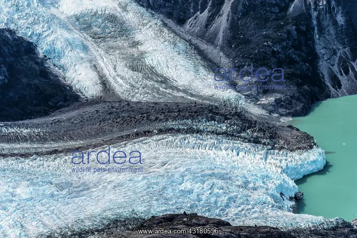 : Northern Patagonian Ice Field, Aerial view, Laguna : Northern Patagonian Ice Field, Aerial view, Laguna