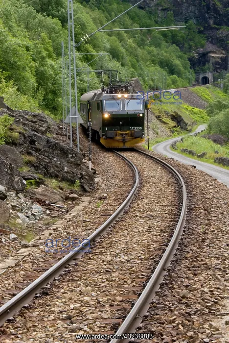 : Norway, Flam. Flam Railway (aka Flamsbana) : Norway, Flam. Flam Railway (aka Flamsbana)
