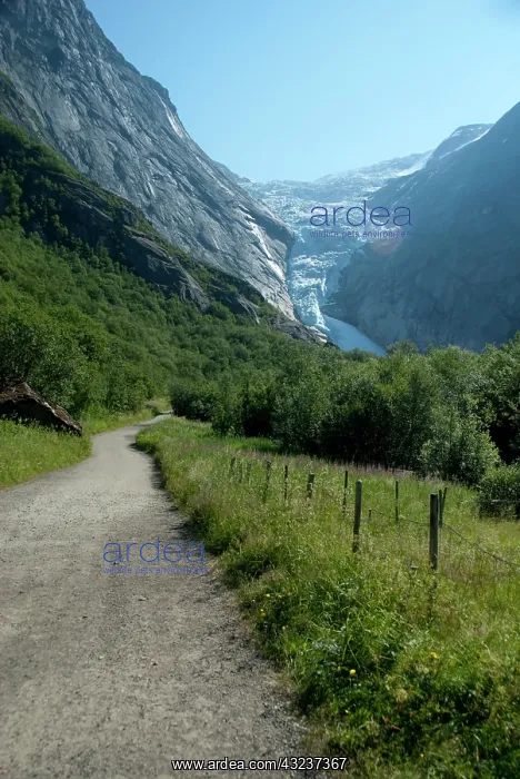 : Norway, Geirangerfjord District. Jostedalsbreen : Norway, Geirangerfjord District. Jostedalsbreen