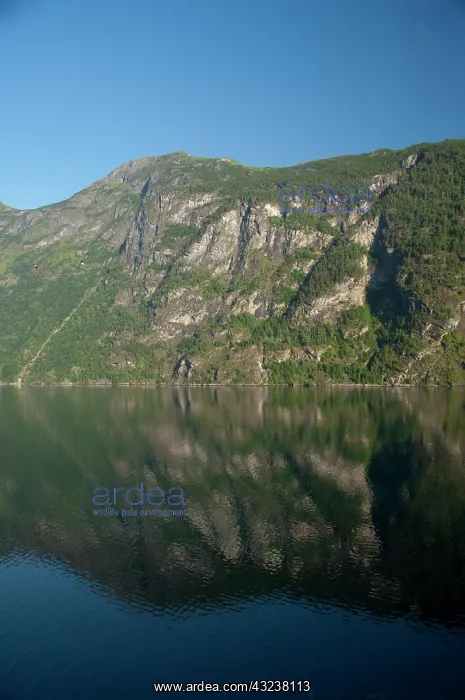 : Norway, Geirangerfjord. View of scenic fjord : Norway, Geirangerfjord. View of scenic fjord