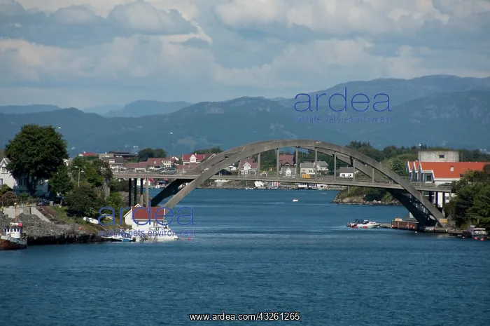 : Norway, Stavanger. Port area views of Gandsfjord : Norway, Stavanger. Port area views of Gandsfjord