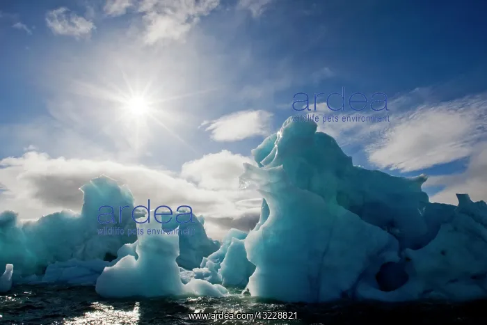 : Norway, Svalbard, Nordaustlandet, Deep blue : Norway, Svalbard, Nordaustlandet, Deep blue