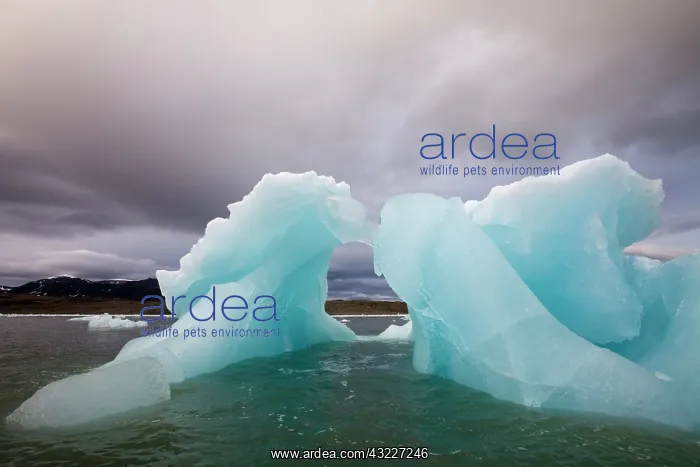 : Norway, Svalbard, Spitsbergen Island, Blue : Norway, Svalbard, Spitsbergen Island, Blue