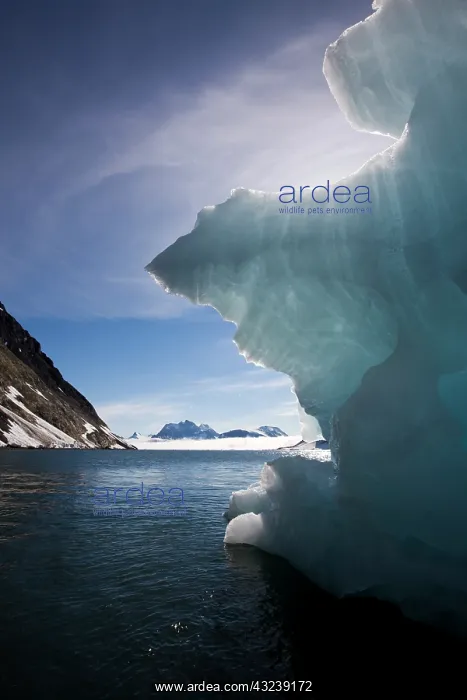 : Norway, Svalbard, Spitsbergen Island, Melting : Norway, Svalbard, Spitsbergen Island, Melting
