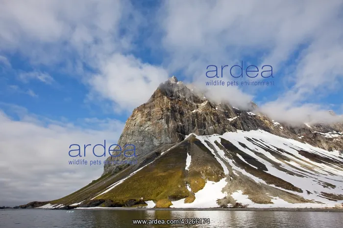 : Norway, Svalbard, Spitsbergen Island, Mountain : Norway, Svalbard, Spitsbergen Island, Mountain