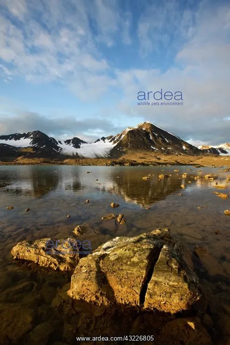 : Norway, Svalbard, Spitsbergen, Rising midnight : Norway, Svalbard, Spitsbergen, Rising midnight
