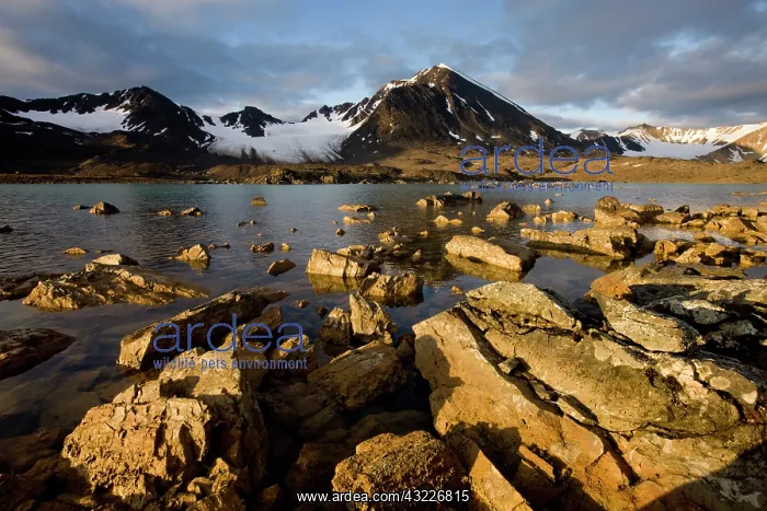 : Norway, Svalbard, Spitsbergen, Rising midnight : Norway, Svalbard, Spitsbergen, Rising midnight