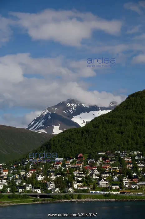 : Norway, Tromso. Gateway to the Arctic located : Norway, Tromso. Gateway to the Arctic located