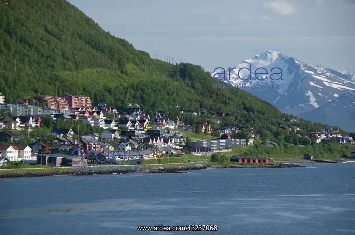 : Norway, Tromso. Gateway to the Arctic located : Norway, Tromso. Gateway to the Arctic located