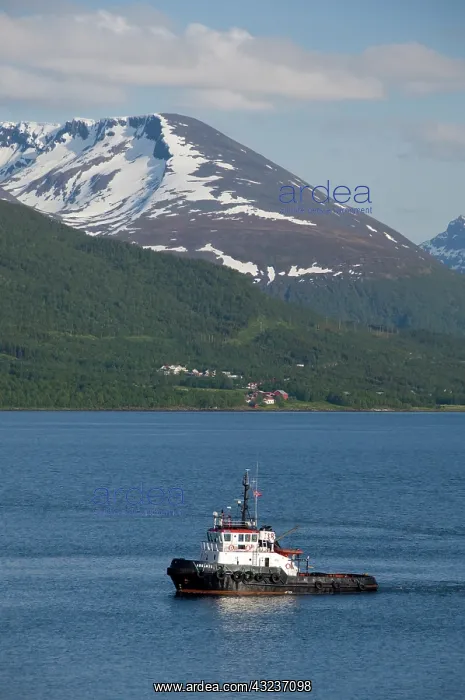 : Norway, Tromso. Gateway to the Arctic located : Norway, Tromso. Gateway to the Arctic located