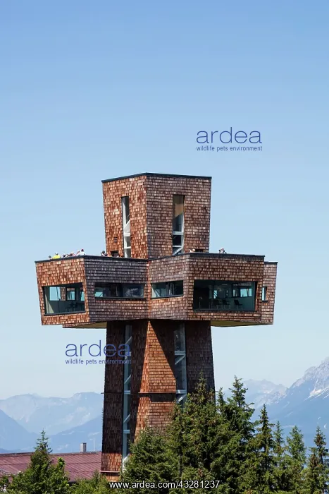 : Observation tower Jakobskreuz on the summit of the : Observation tower Jakobskreuz on the summit of the