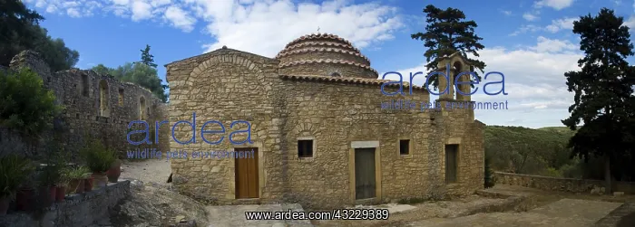 : Old Church West of Chania on the Island : Old Church West of Chania on the Island