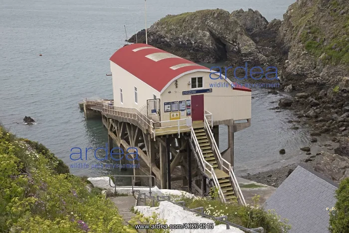 : Old lifeboat stations St Justian's Pemborkeshire : Old lifeboat stations St Justian's Pemborkeshire