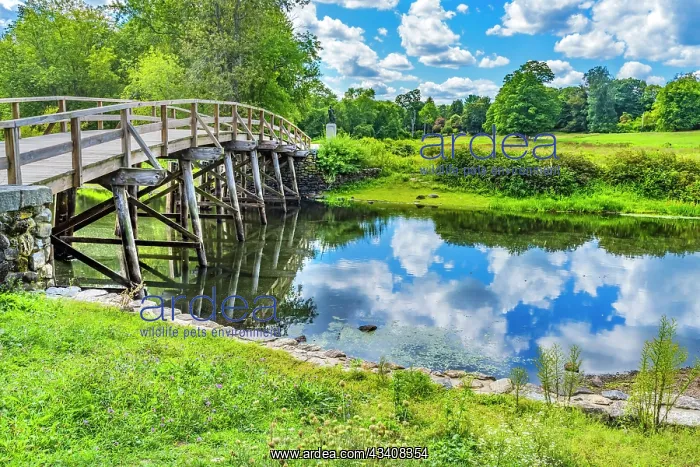  : Old North Bridge Concord River Minute Man National