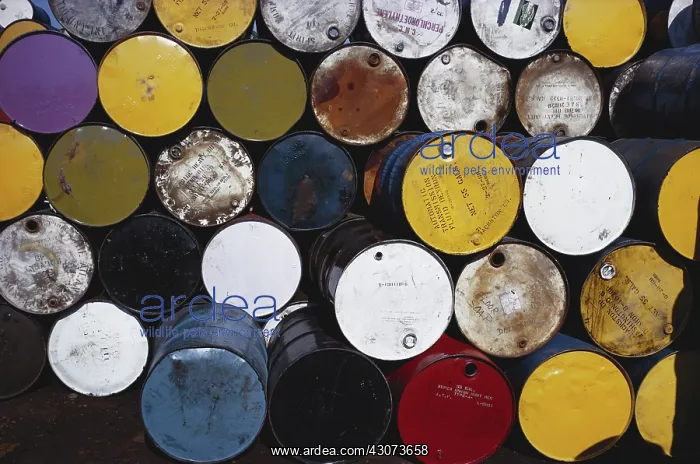 : Old Oil Drums : Old Oil Drums