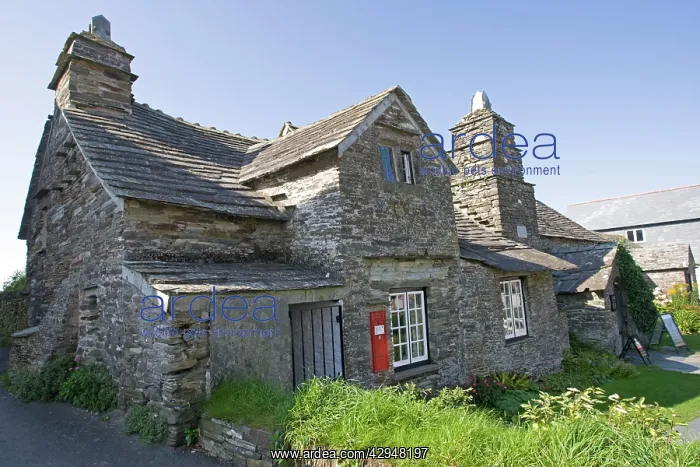 : The Old Post Office - Tintagel North Cornwall Coast UK : The Old Post Office - Tintagel North Cornwall Coast UK