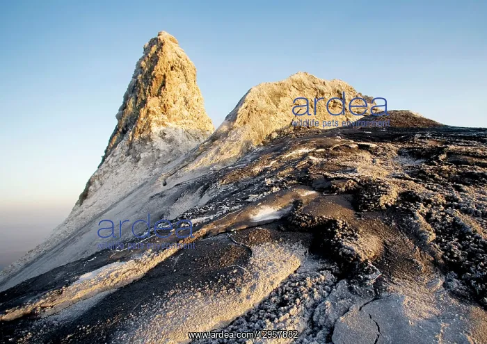 : The top of Oldoynio Lengai Volcano / The Mountain of God : The top of Oldoynio Lengai Volcano / The Mountain of God