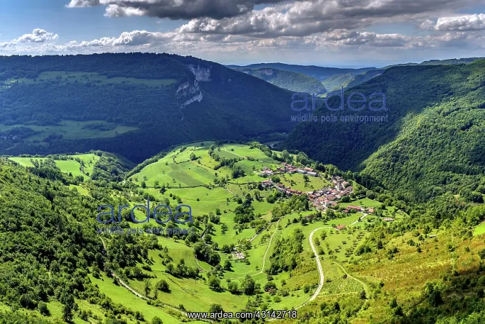 : Oncieu village of Bugey, Village circle, very original : Oncieu village of Bugey, Village circle, very original