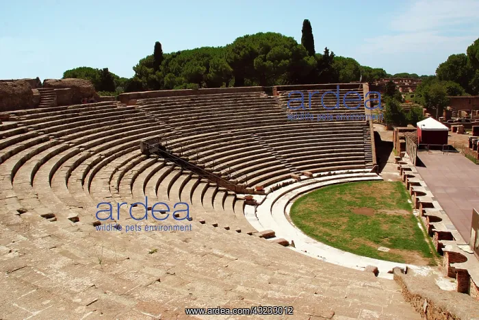 : Ostia Antica. Theater. Italy : Ostia Antica. Theater. Italy