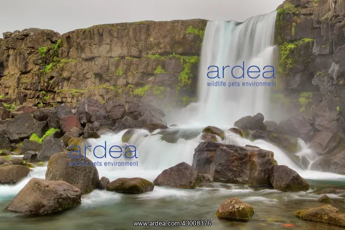 : Oxarafoss Waterfall : Oxarafoss Waterfall