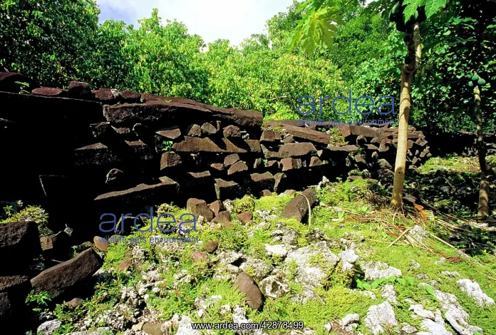 : Pahn Kadira, with the residential complex of the : Pahn Kadira, with the residential complex of the
