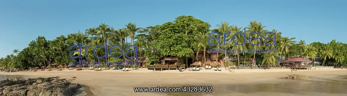 : Panoramic view of Ngapali Beach, Rakhine State : Panoramic view of Ngapali Beach, Rakhine State