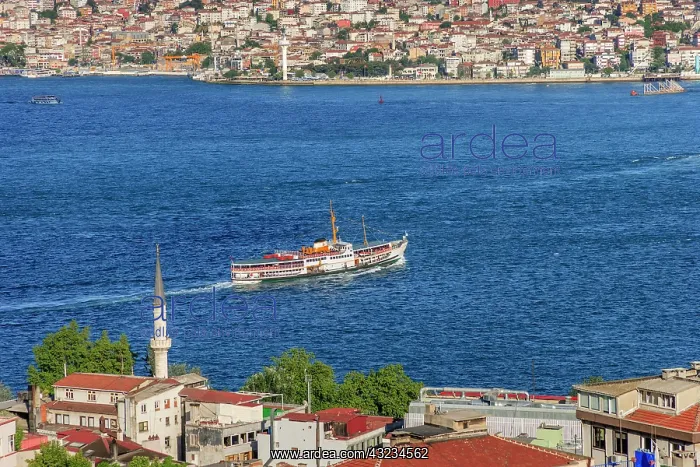  : Passenger ferry on the Bosphorus, Istanbul