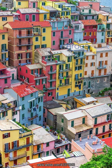  : Picturesque town of Manarola, in the province of