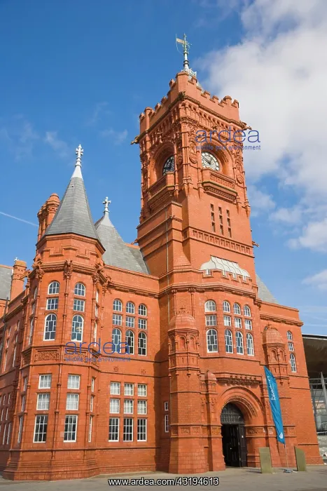 : The Pierhead Building, building of the National : The Pierhead Building, building of the National