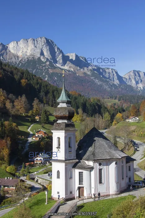 : Pilgrimage Church St. Andreas at Maria Gern : Pilgrimage Church St. Andreas at Maria Gern