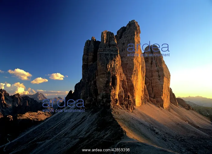  : Three Pinnacles, Tre Cime di Lavoroview from Patern