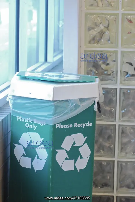 : Plastic bag recycling bin : Plastic bag recycling bin