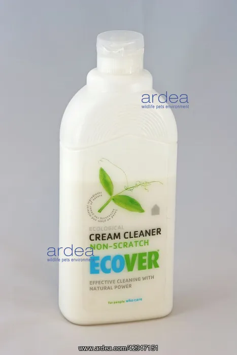 : Plastic bottle - Ecover ecological cleaning cream : Plastic bottle - Ecover ecological cleaning cream