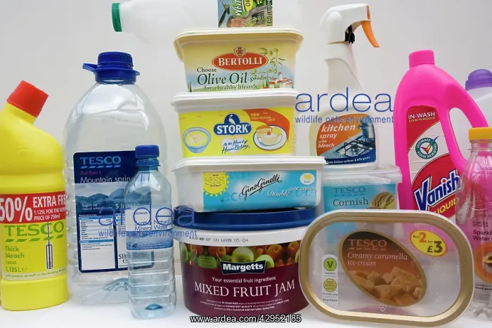 : Plastic - variety of household items in plastic packaging : Plastic - variety of household items in plastic packaging