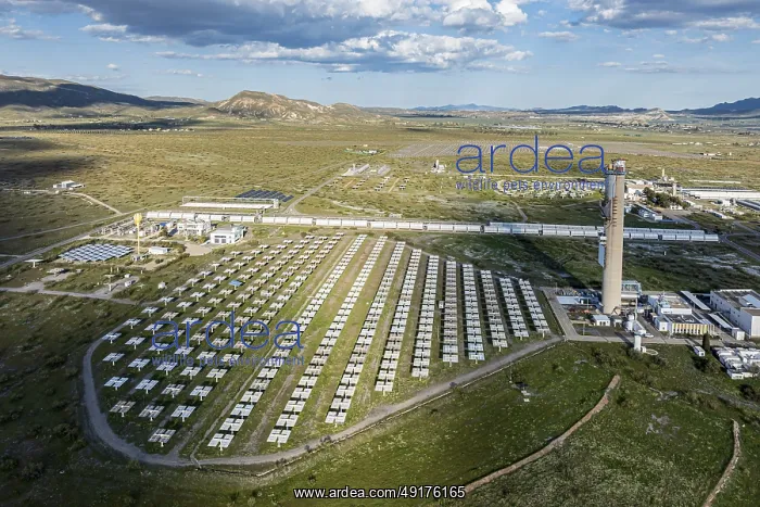 : Plataforma Solar de Almaria, solar park : Plataforma Solar de Almaria, solar park
