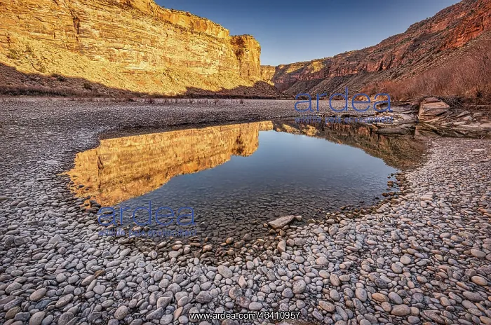 : Pool, Colorado River, Moab, Utah : Pool, Colorado River, Moab, Utah