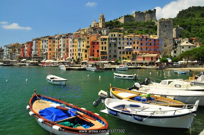 : Porto Venere in the Cinque Terre, Province of La : Porto Venere in the Cinque Terre, Province of La