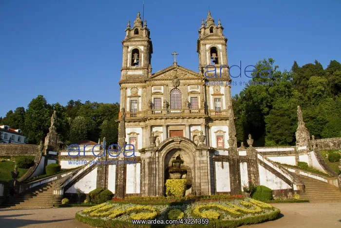 : Portugal, Braga. The church of Bom Jesus : Portugal, Braga. The church of Bom Jesus