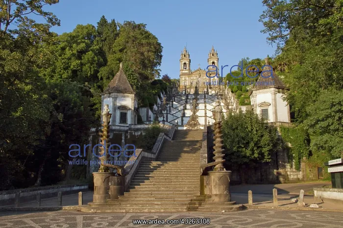 : Portugal, Braga. The church of Bom Jesus : Portugal, Braga. The church of Bom Jesus