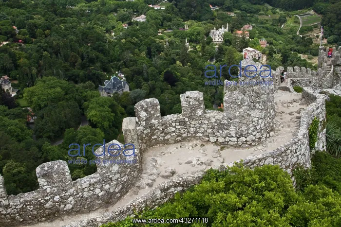  : Portugal, Sintra. The 9th century Moorish