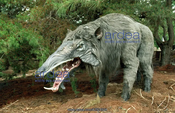: Prehistoric Reconstruction - Giant Warthog - height : Prehistoric Reconstruction - Giant Warthog - height